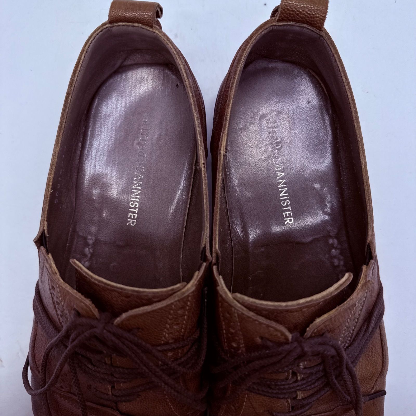 alfredo BANNISTER 00s y2k archive laceup leather shoes 43