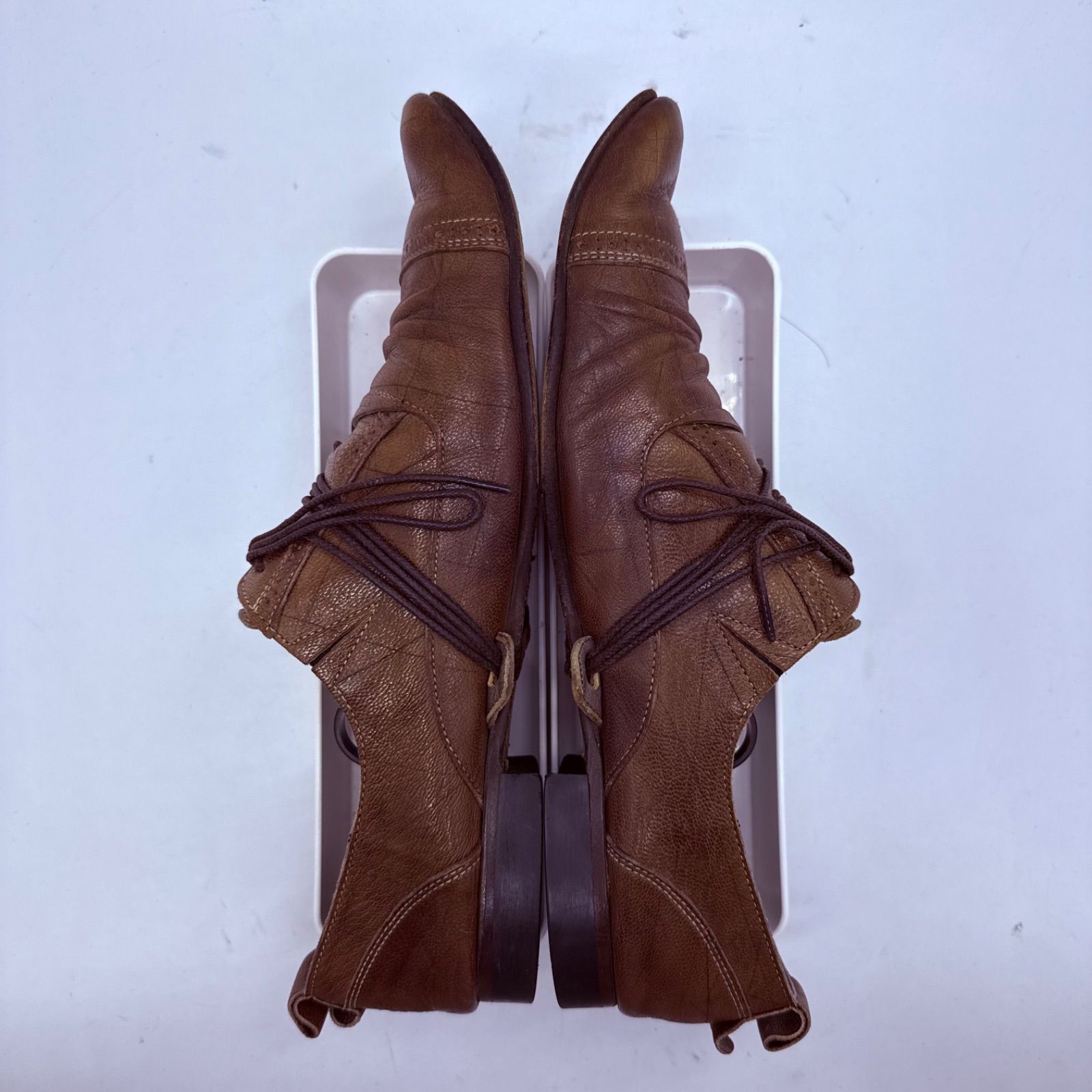 alfredo BANNISTER 00s y2k archive laceup leather shoes 43