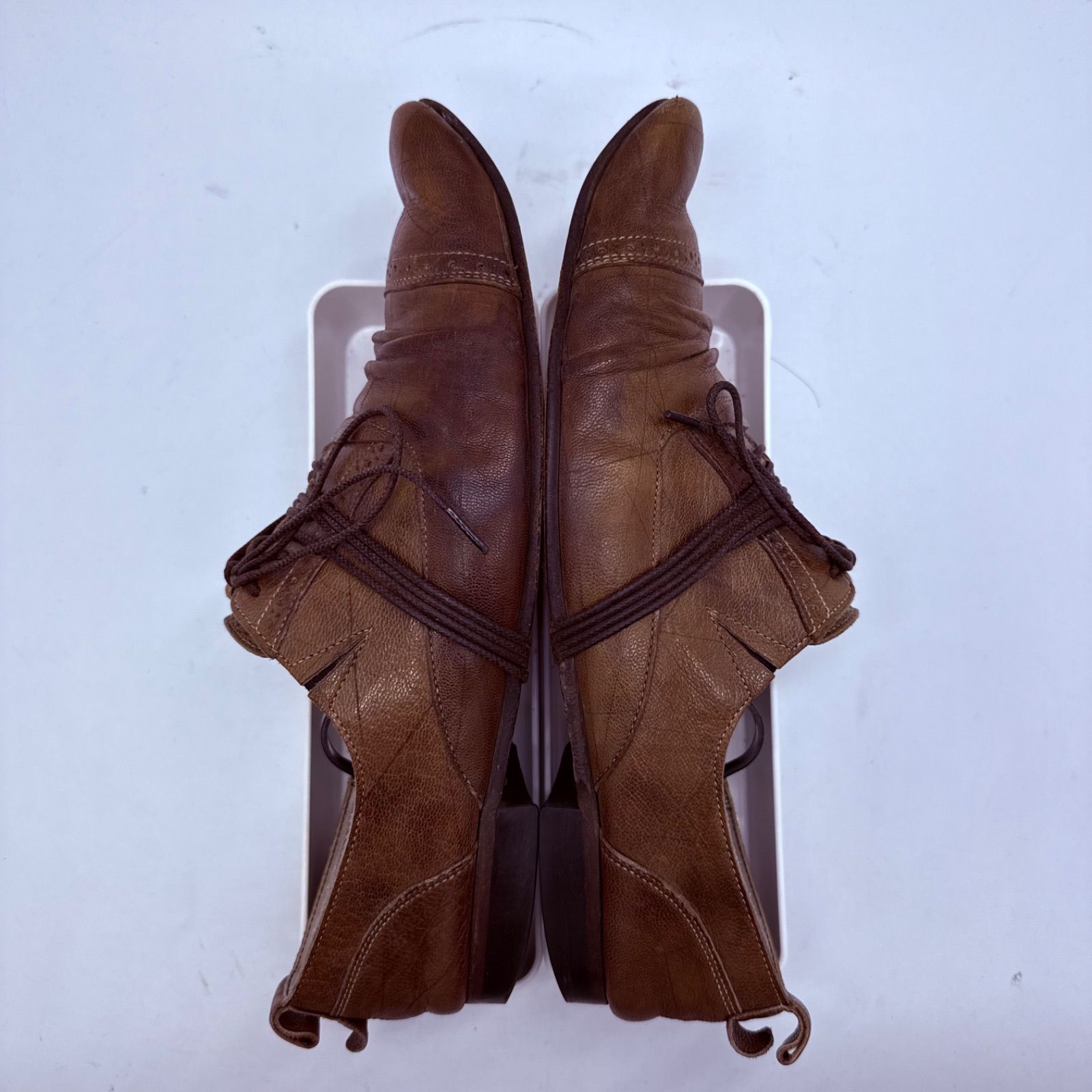 alfredo BANNISTER 00s y2k archive laceup leather shoes 43