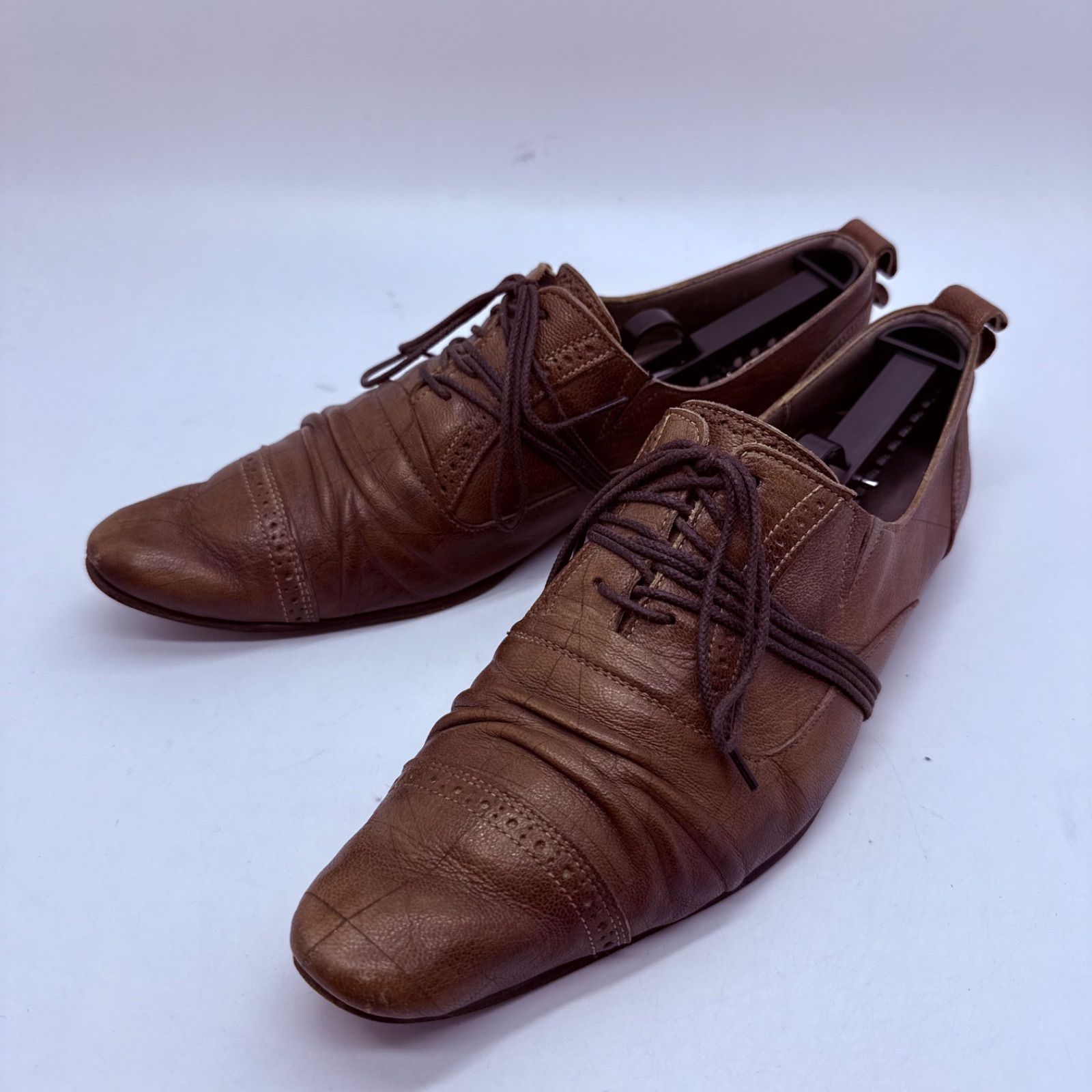 靴 00s archive alfred BANNISTER boots y2k alfredo BANNISTER 00s y2k archive laceup leather shoes 43