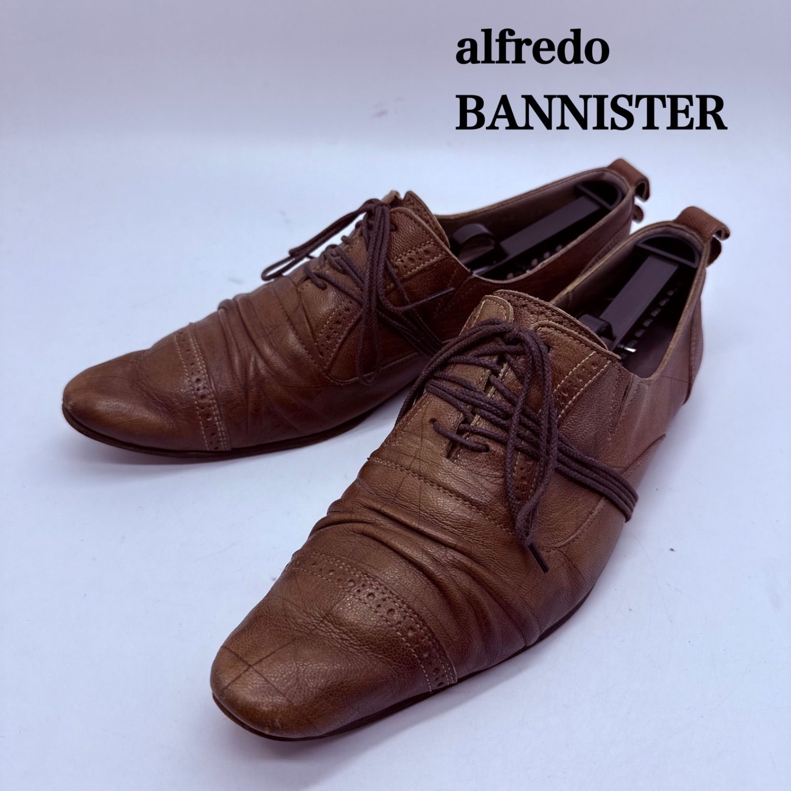 alfredo BANNISTER 00s y2k archive laceup leather shoes 43