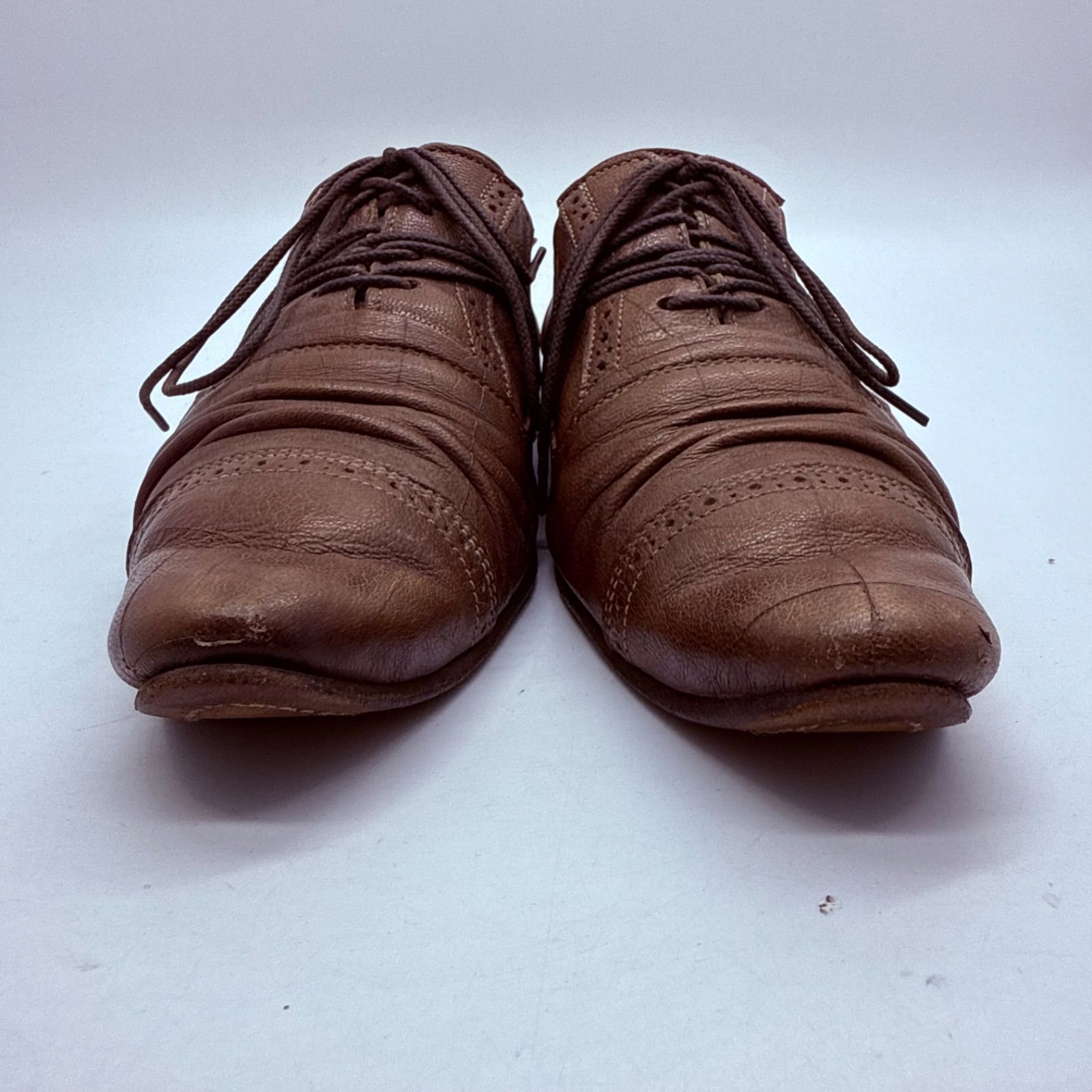 alfredo BANNISTER 00s y2k archive laceup leather shoes 43
