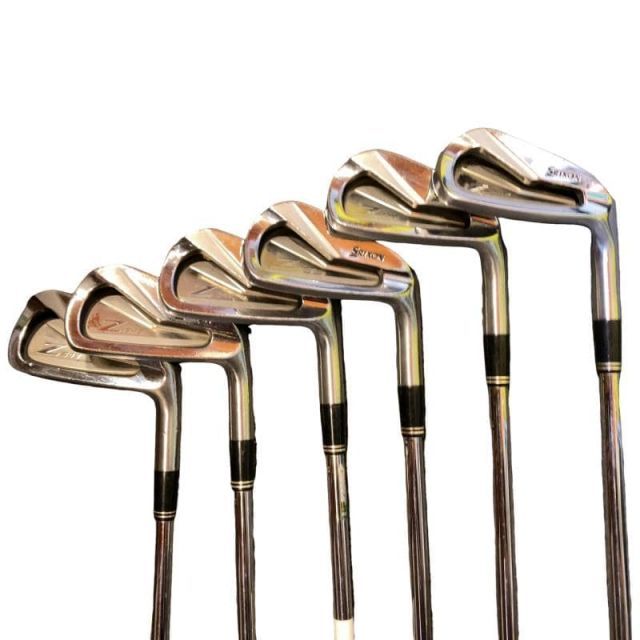 【中古】 ダンロップ SRIXON Z545 6S アイアンセット IR NS PRO 980GH D.S.T (フレックスS) メンズ 男性用 右利き 右用 Dランク ゴルフクラブ