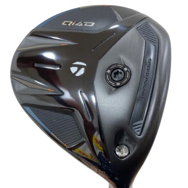 【中古】 テーラーメイド Qi4D 3HL フェアウェイウッド FW REAX 65(Qi4D FW) (フレックスS) メンズ 男性用 右利き 右用 Cランク ゴルフクラブ