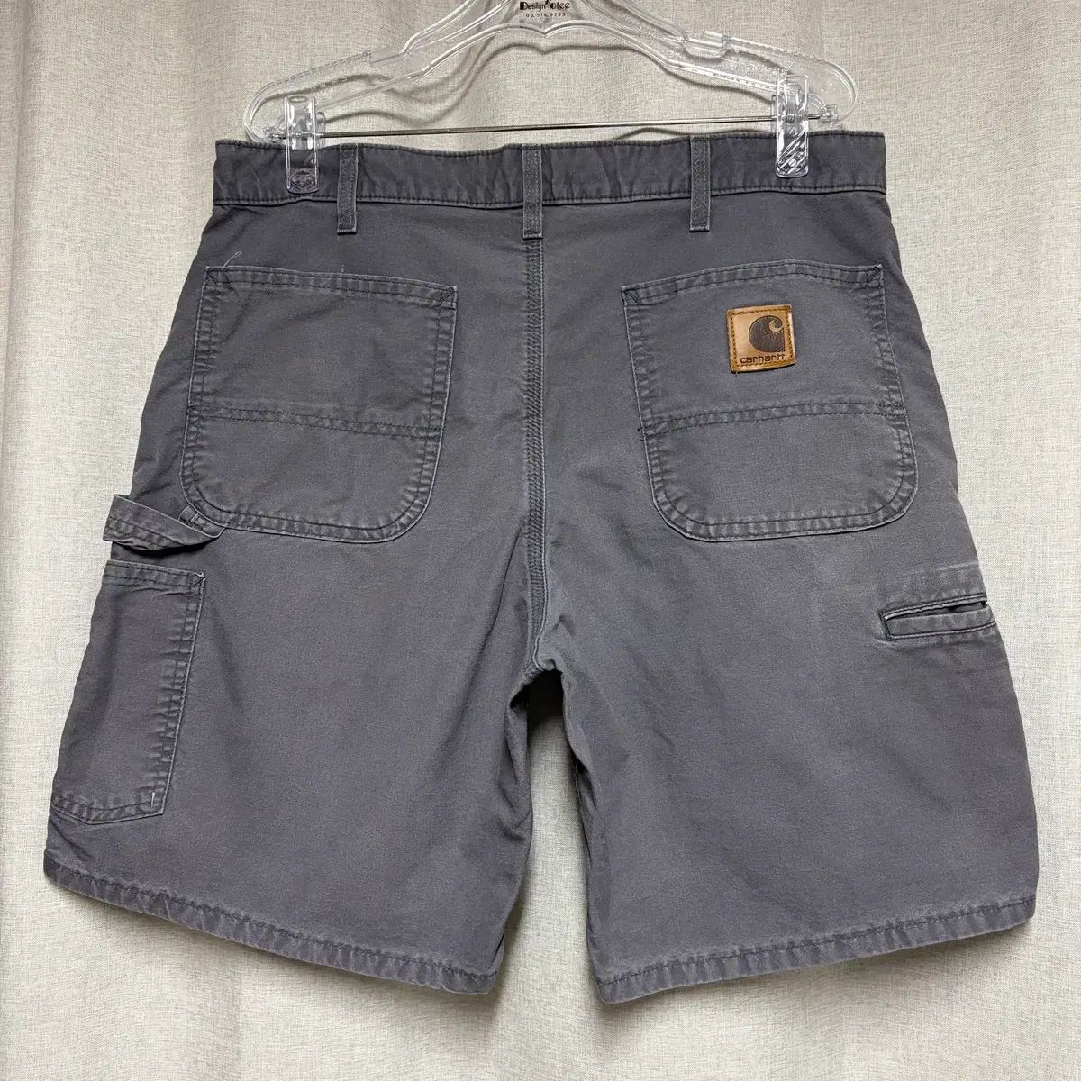 Carhartt カーハート B147 カーペンター ショーツ グレー W33