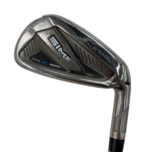 【中古】 テーラーメイド SIM2 MAX #6 レディース 単品アイアン LI TENSEI BLUE TM40(SIM2 IR) (フレックスL) レディース 女性用 右利き 右用 Dランク ゴルフクラブ