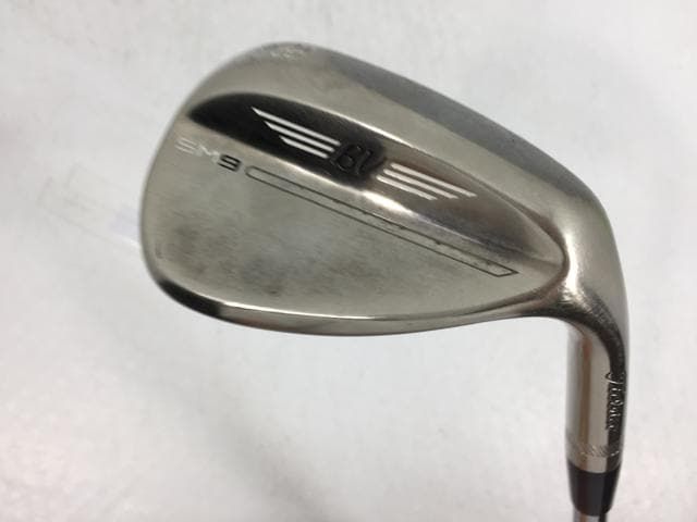 返品OK 【中古ゴルフクラブ】タイトリスト ボーケイ ウェッジ スピンミルド SM9 (ブラッシュドスチール)58.10S(USA仕様) D/G SW
