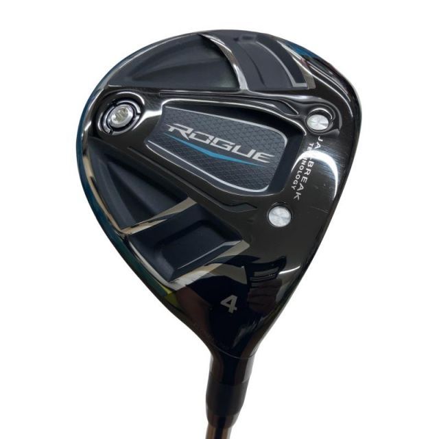 【中古】 キャロウェイ ROGUE 4W USA フェアウェイウッド FW リシャフト (フレックスその他) メンズ 男性用 右利き 右用 Bランク ゴルフクラブ