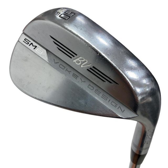 【中古】 タイトリスト VOKEY SPIN MILLED SM8 ツアークロム 50°/08°F ウェッジ WG Dynamic Gold (フレックスS) メンズ 男性用 右利き 右用 Cランク ゴルフクラブ