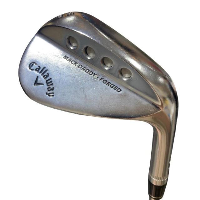 【中古】 キャロウェイ MACK DADDY FORGED(2019) クロムメッキ 48°/10° ウェッジ WG 純正特注シャフト (フレックスS) メンズ 男性用 右利き 右用 Cランク ゴルフクラブ