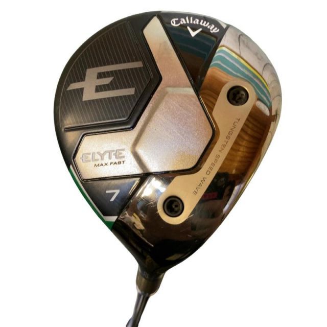 【中古】 キャロウェイ ELYTE MAX FAST 7W フェアウェイウッド FW LIN-Q GREEN 40 for CW(ELYTE FW) (フレックスR) メンズ 男性用 右利き 右用 Cランク ゴルフクラブ