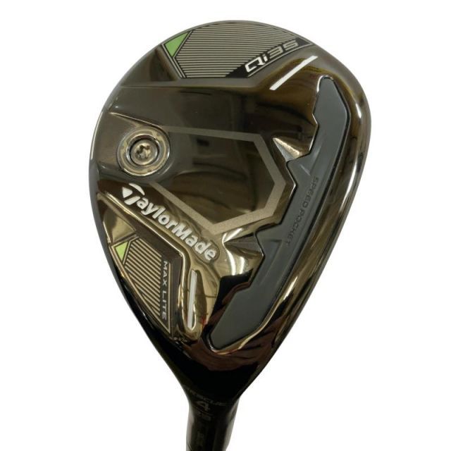 【中古】 テーラーメイド Qi35 MAX LITE U4 ユーティリティ UT AIR SPEEDER TM(Qi35 UT) (フレックスSR) メンズ 男性用 右利き 右用 Cランク ゴルフクラブ