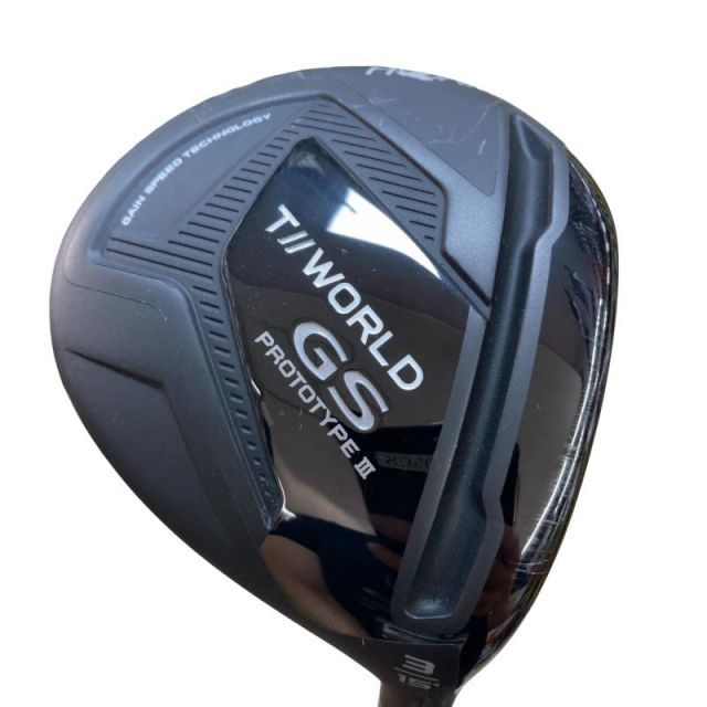 【中古】 本間ゴルフ TOUR WORLD GS PROTOTYPE III 3W フェアウェイウッド FW 純正特注シャフト (フレックスR) メンズ 男性用 右利き 右用 Bランク ゴルフクラブ