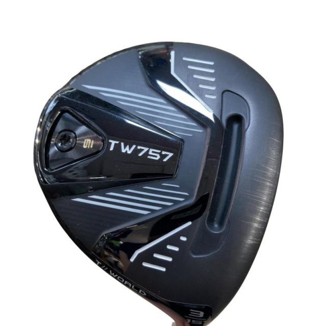 【中古】 本間ゴルフ TOUR WORLD TW757 3W フェアウェイウッド FW VIZARD for TW757(FW) (フレックスS) メンズ 男性用 右利き 右用 Cランク ゴルフクラブ