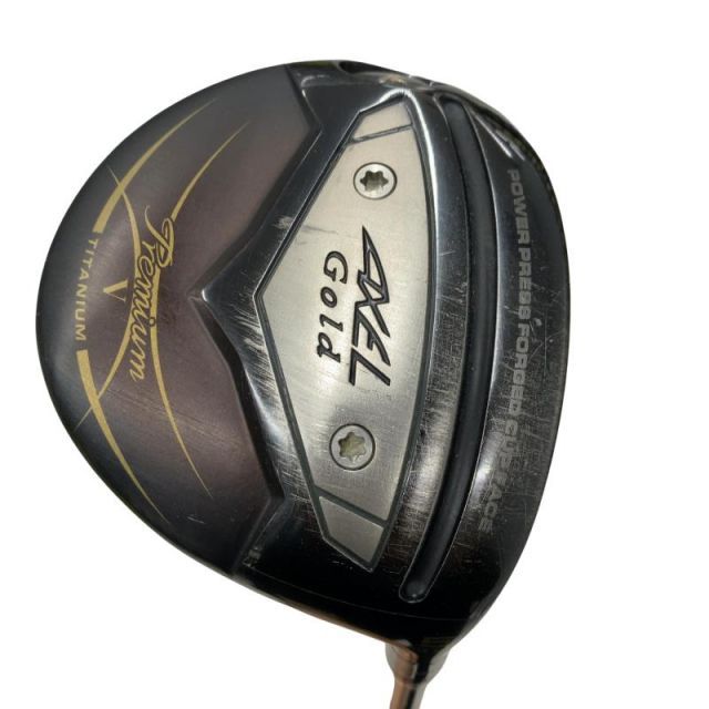 【中古】 つるや AXEL Gold Premium V 5W フェアウェイウッド FW AXEL Gold Premium V(フェアウェイ) (フレックスR) メンズ 男性用 右利き 右用 Cランク ゴルフクラブ