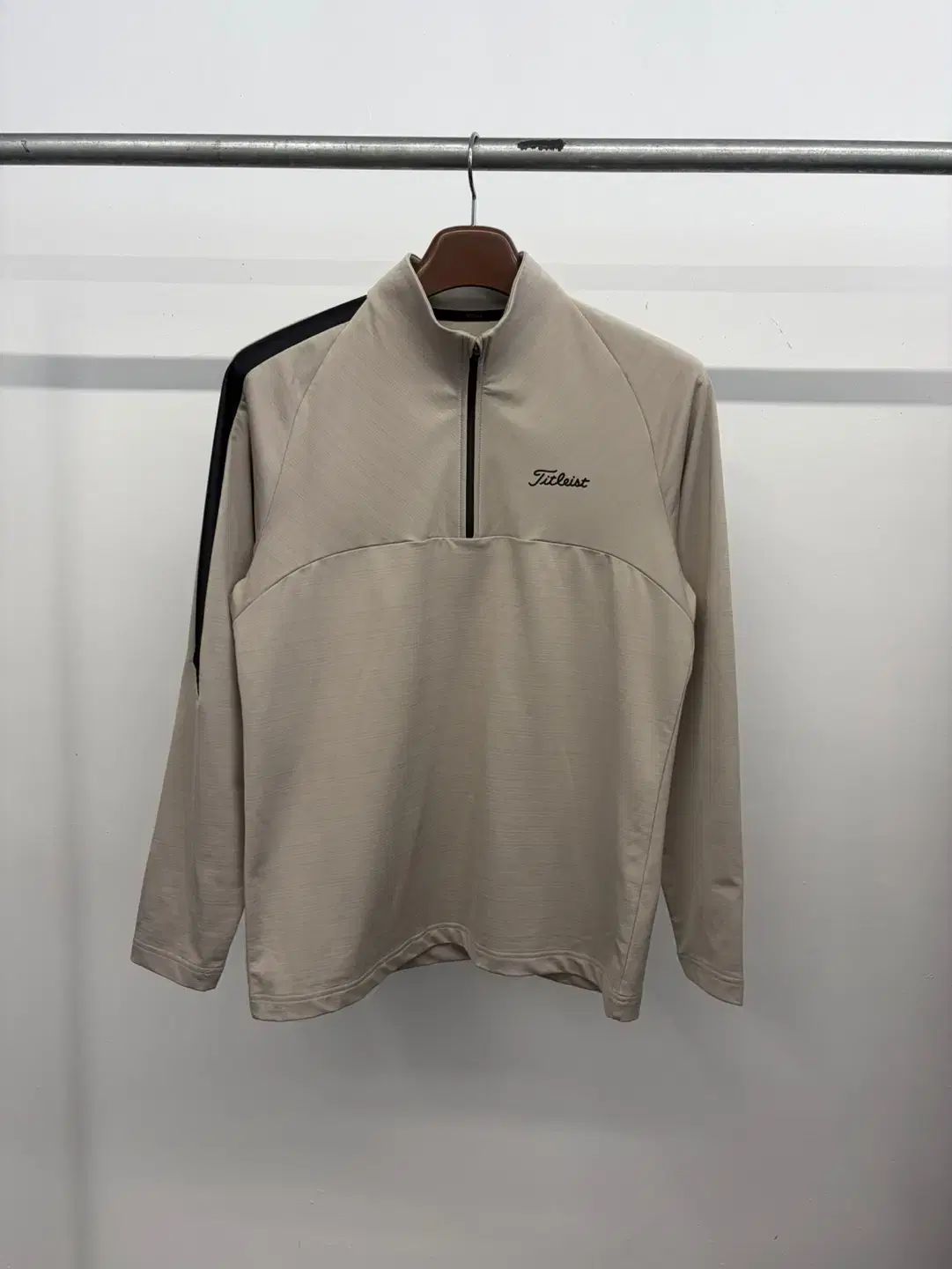(100) メンズ タイトリスト ハーフジップアップ 長袖Tシャツ プルオーバー Tシャツ