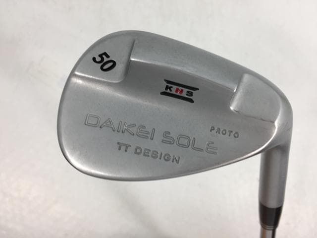 返品OK 【中古ゴルフクラブ】KNS DAIKEI SOLE PROTO TTデザイン ウエッジ KBS Hi-REV 2.0 125 スチール AW