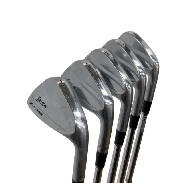 【中古】 ダンロップ SRIXON Z-FORGED 6S アイアンセット IR 純正特注シャフト (フレックスS) メンズ 男性用 右利き 右用 Dランク ゴルフクラブ