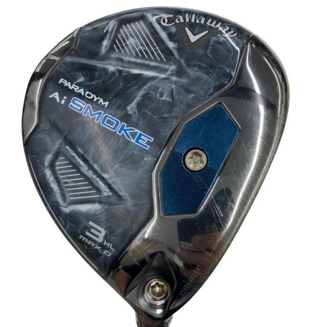 【中古】 キャロウェイ PARADYM Ai SMOKE MAX D 3HL フェアウェイウッド FW 純正特注シャフト (フレックスS) メンズ 男性用 右利き 右用 Cランク ゴルフクラブ