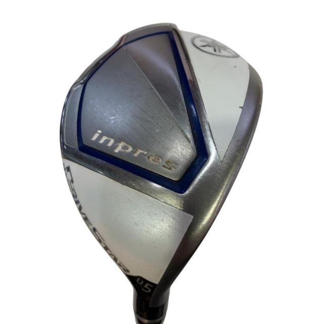 【中古】 ヤマハ inpres DRIVESTAR U5 レディース ユーティリティ UT VANQUISH for inpres LM423u (フレックスL) レディース 女性用 右利き 右用 Dランク ゴルフクラブ