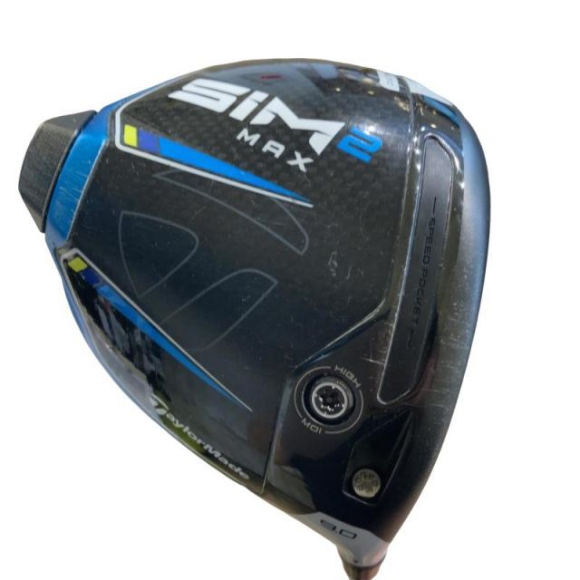 【中古】 テーラーメイド SIM2 MAX 9° ドライバー DR Tour AD HD-6 (フレックスS) メンズ 男性用 右利き 右用 Cランク ゴルフクラブ
