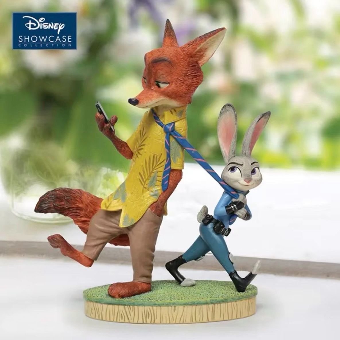 【即納】新品未開封 Disney Showcase Collection Zootopia Nick & Judy ニック ジュディ フィギュア スタチュー 箱付き コレクション インテリア