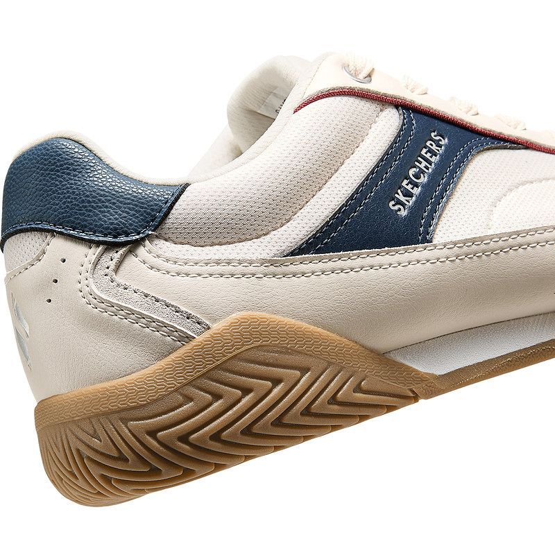 新品 箱あり Skechers ストリート コートスニーカー メンズ レトロ ガムソール 足が疲れにくい 軽量 滑りにくい 幅広 50代 父の日 ギフト 大きいサイズ 歩きやすい STREET MENS 183410