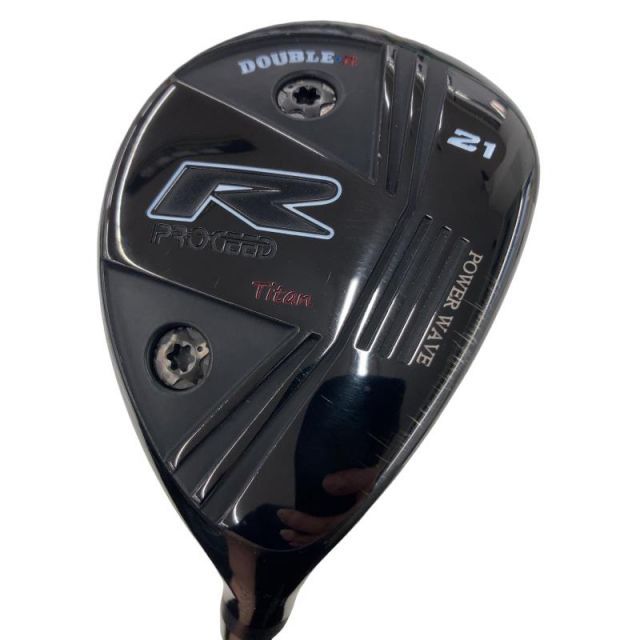 【中古】 ジャスティック PROCEED DOUBLE-R UT 21° ユーティリティ UT リシャフト (フレックスその他) メンズ 男性用 右利き 右用 Cランク ゴルフクラブ