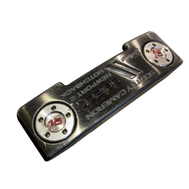 【中古】 タイトリスト SCOTTY CAMERON select NEWPORT 2 NOTCHBACK 34インチ パター PT スチール (フレックスその他) メンズ 男性用 右利き 右用 Cランク ゴルフクラブ