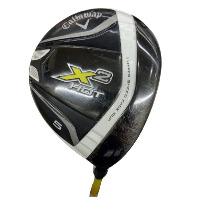 【中古】 キャロウェイ X2 HOT 5W フェアウェイウッド FW Tour AD MT-6 (フレックスS) メンズ 男性用 右利き 右用 Cランク ゴルフクラブ