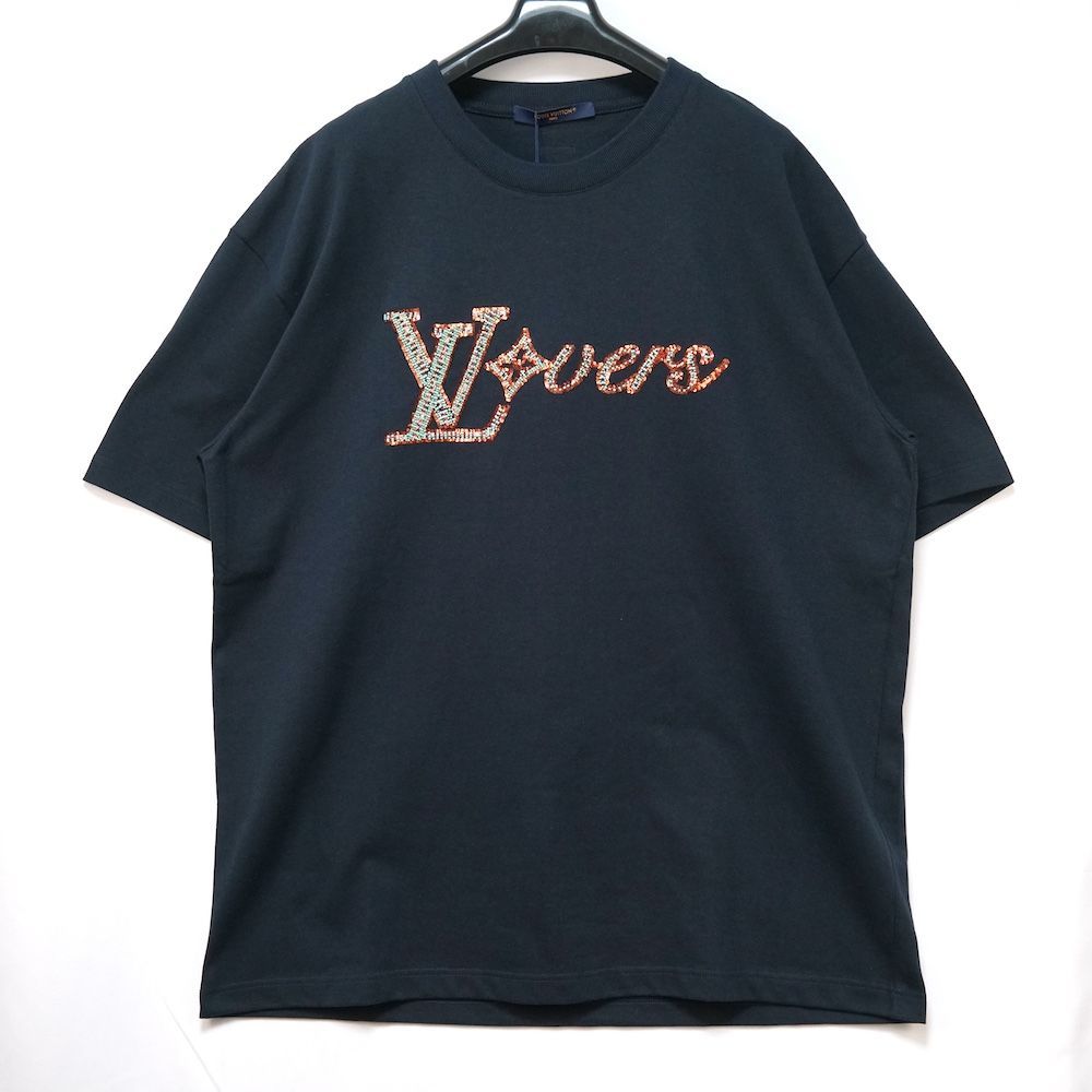 LOUIS VUITTON ルイヴィトン LVラバーズ エンベリッシュド Tシャツ