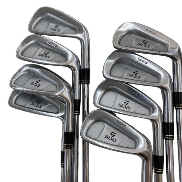 【中古】 テーラーメイド Taylor Made 300 FORGED 8S アイアンセット IR リシャフト (フレックスその他) メンズ 男性用 右利き 右用 Cランク ゴルフクラブ