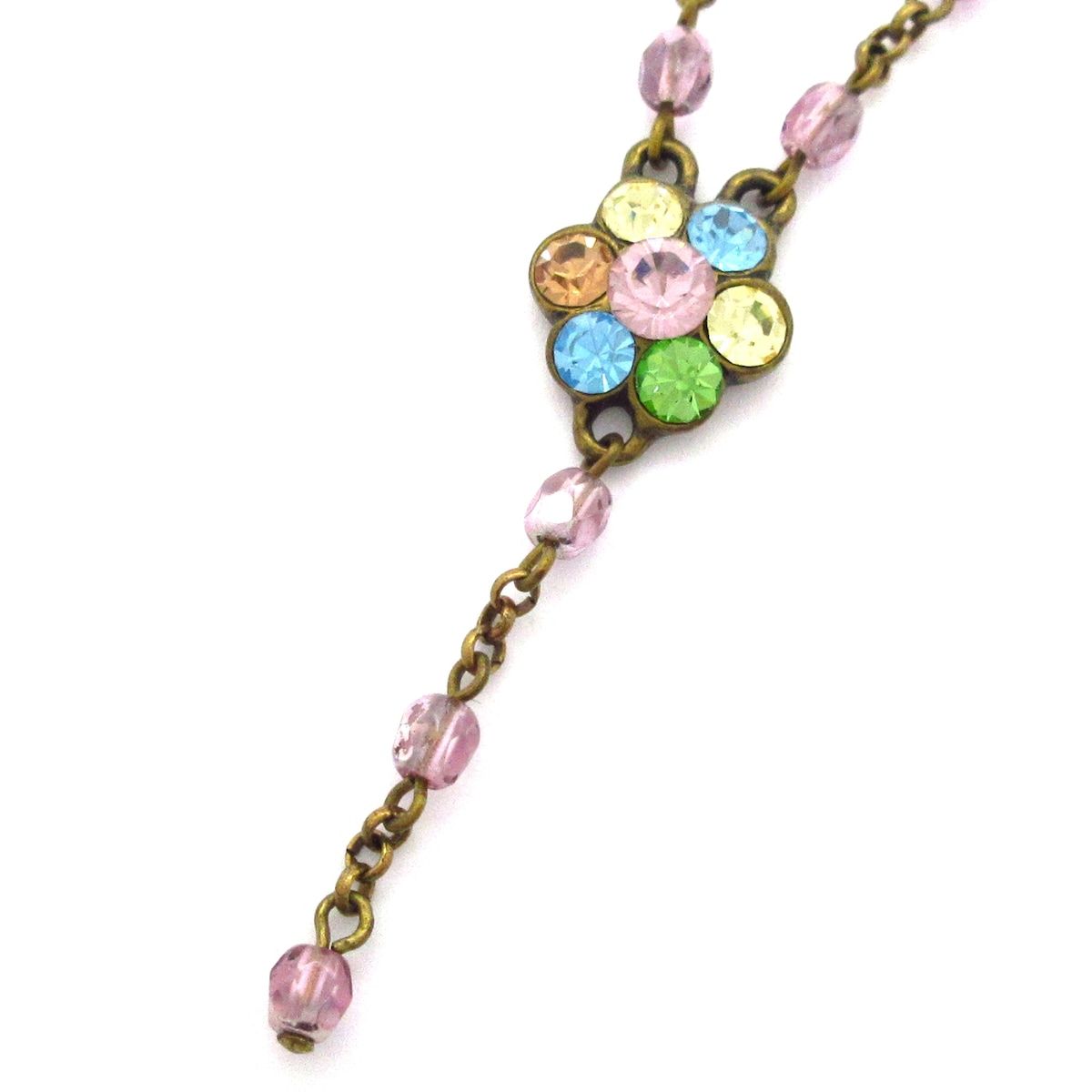 Michal Negrin(ミハエルネグリン) ネックレス - パープル×ゴールド 