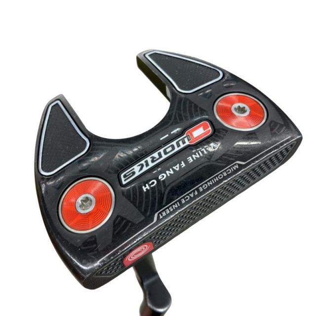 【中古】 オデッセイ O WORKS V-LINE FANG CH 33インチ パター PT スチール (フレックスその他) メンズ 男性用 右利き 右用 Dランク ゴルフクラブ