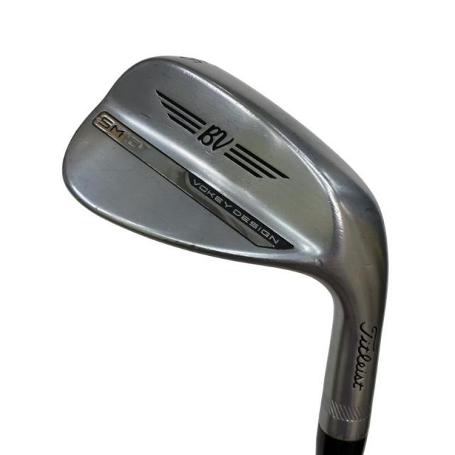 【中古】 タイトリスト VOKEY SPIN MILLED SM10 ツアークロム 46°/10°F ウェッジ WG Dynamic Gold (フレックスS) メンズ 男性用 右利き 右用 Bランク ゴルフクラブ