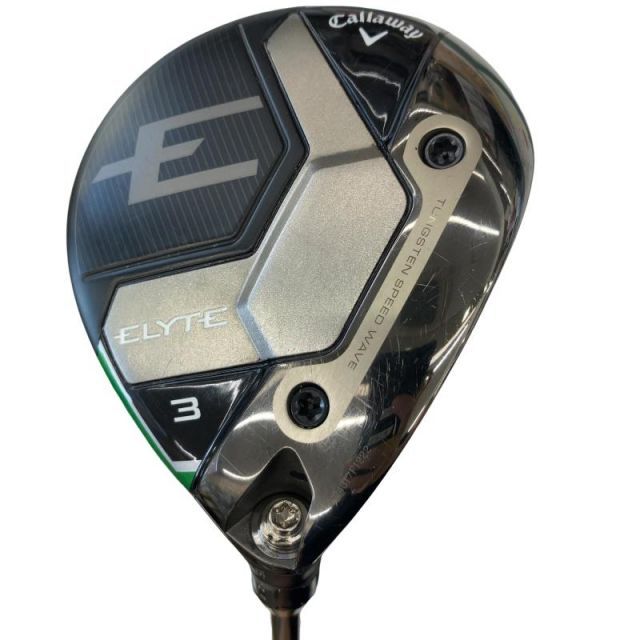 【中古】 キャロウェイ ELYTE 3W フェアウェイウッド FW VENTUS GREEN 50 for CW(ELYTE FW) (フレックスSR) メンズ 男性用 右利き 右用 Cランク ゴルフクラブ