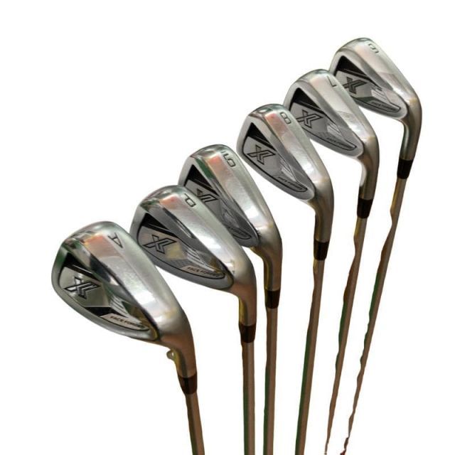 【中古】 ダンロップ XXIO(2024) eks 7S アイアンセット IR リシャフト (フレックスその他) メンズ 男性用 右利き 右用 Cランク ゴルフクラブ