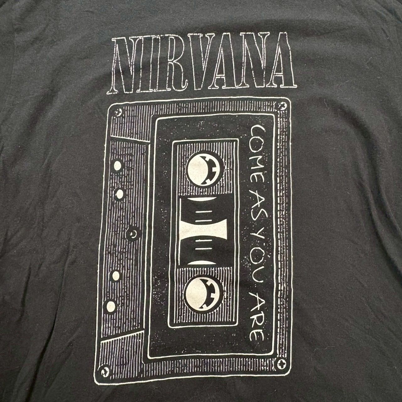 NIRVANA ニルヴァーナ COME AS YOU ARE 半袖Tシャツ バンドTシャツ 