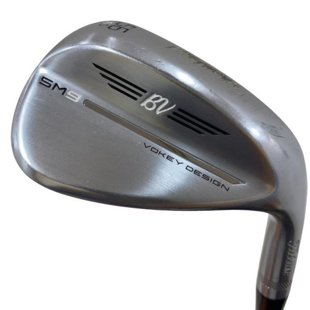 【中古】 タイトリスト VOKEY SPIN MILLED SM9 ツアークロム 56°/10°S ウェッジ WG Dynamic Gold (フレックスS) メンズ 男性用 右利き 右用 Dランク ゴルフクラブ