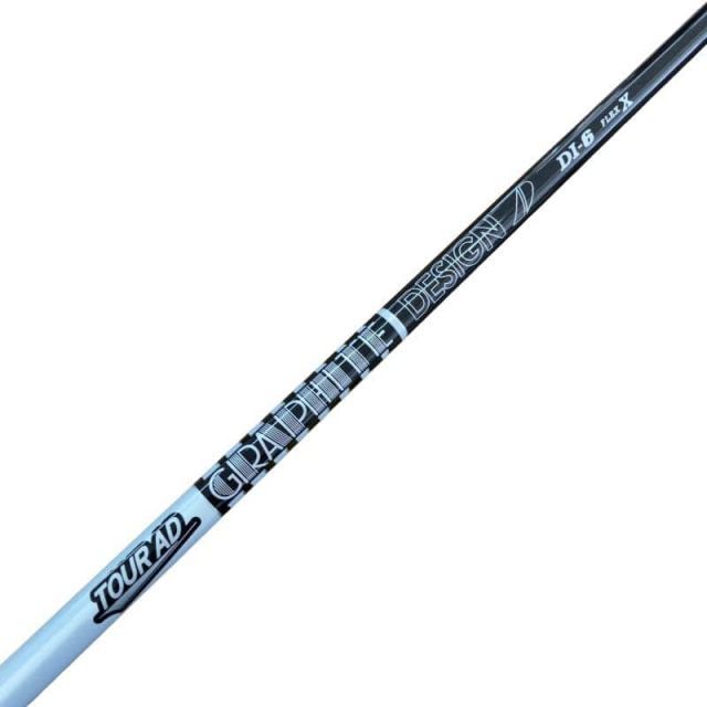 【中古】 ピンスリーブ付き(G440系) グラファイトデザインドライバー用 シャフト Tour AD DI-6 BLACK (フレックスX)Bランク ゴルフクラブ