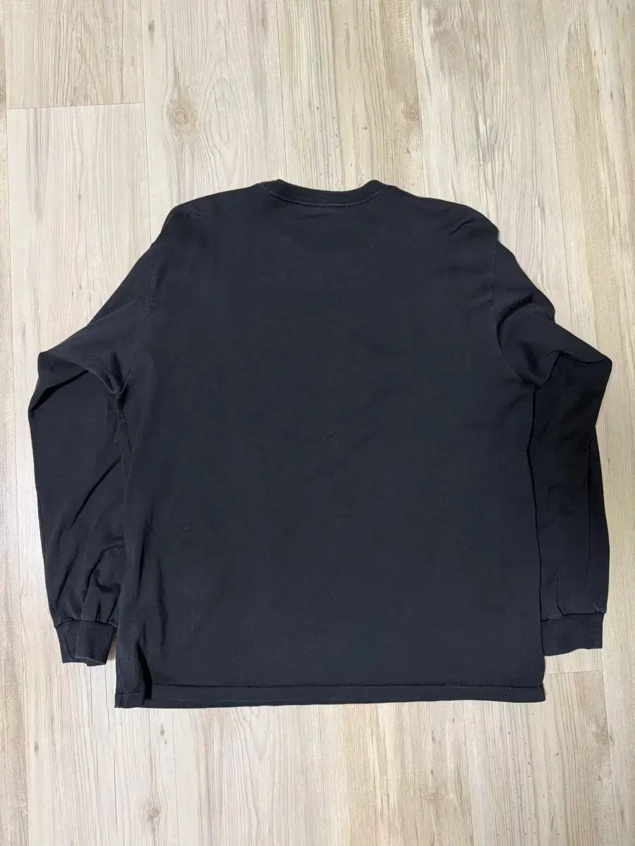 オーラリー ロングスリーブ Tシャツ ブラック サイズ 4
