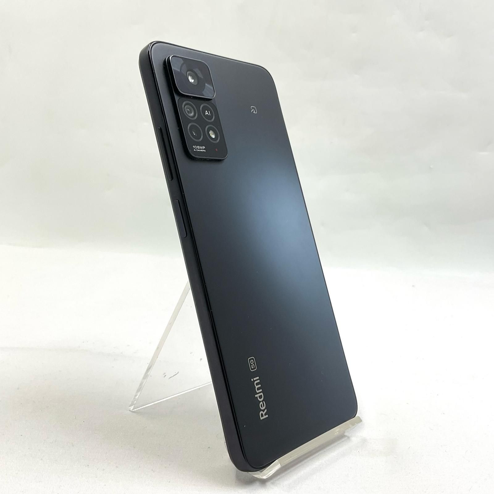 【全額返金保証】【最速発送】Xiaomi Redmi Note 11 Pro 5G 128GB Graphite Gray Mineo SIMフリー 2201116SR 白ロム 動作確認済