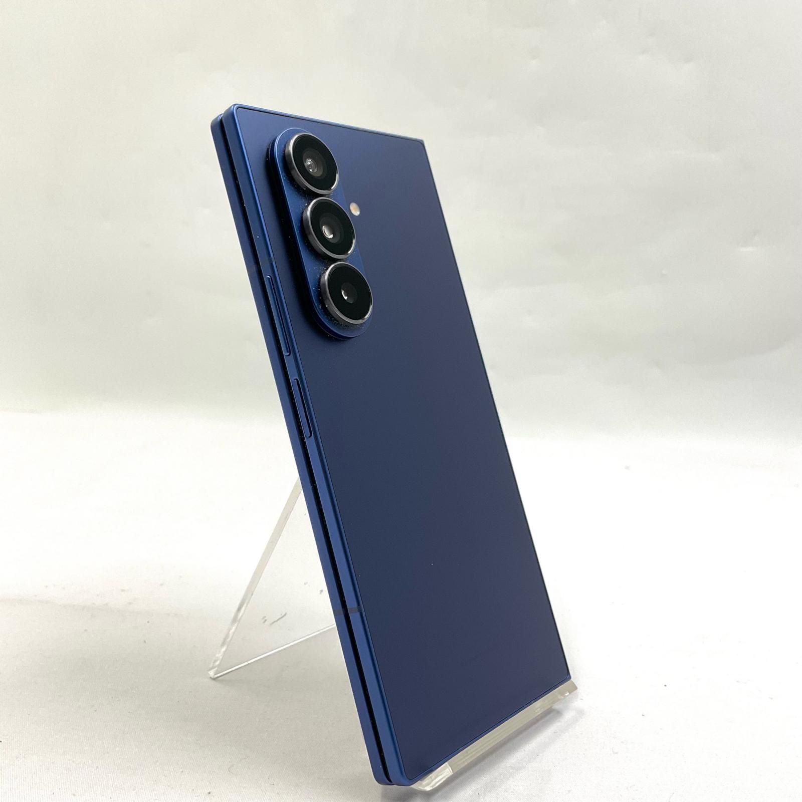 【全額返金保証】【最速発送】SAMSUNG Galaxy Z Fold7 256GB ブルーシャドウ Softbank SM-F966Z 動作確認済