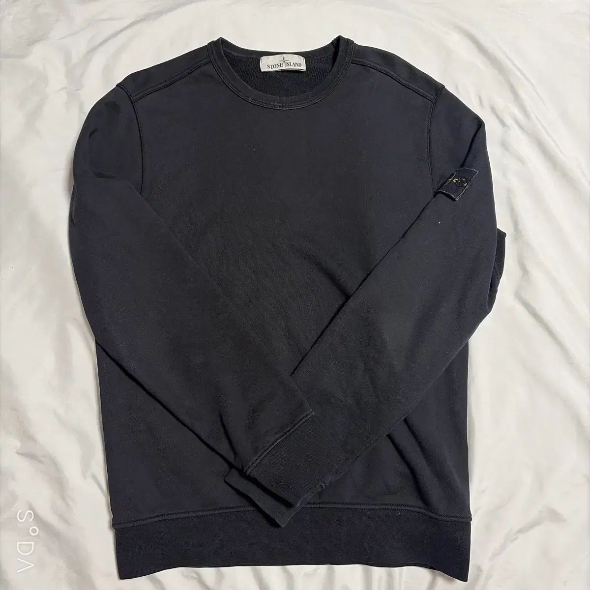 STONE ISLAND ストーンアイランド ブラック スウェット Tシャツ M 