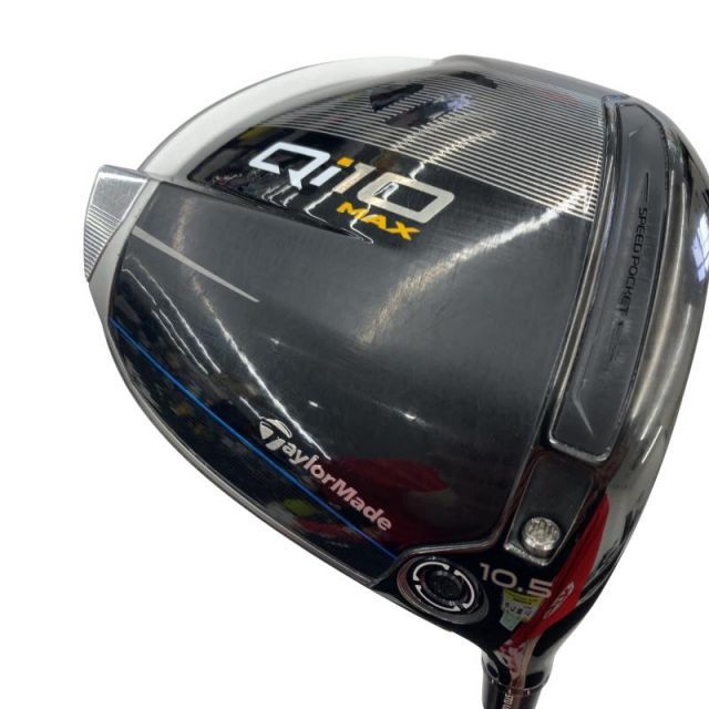 【中古】 テーラーメイド Qi10 MAX 10.5° ドライバー DR Diamana BLUE TM50(Qi10 DR) (フレックスS) メンズ 男性用 右利き 右用 Cランク ゴルフクラブ