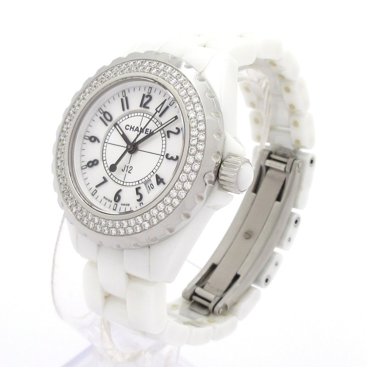 CHANEL(シャネル) 腕時計 J12 H0967 レディース ホワイトセラミック 
