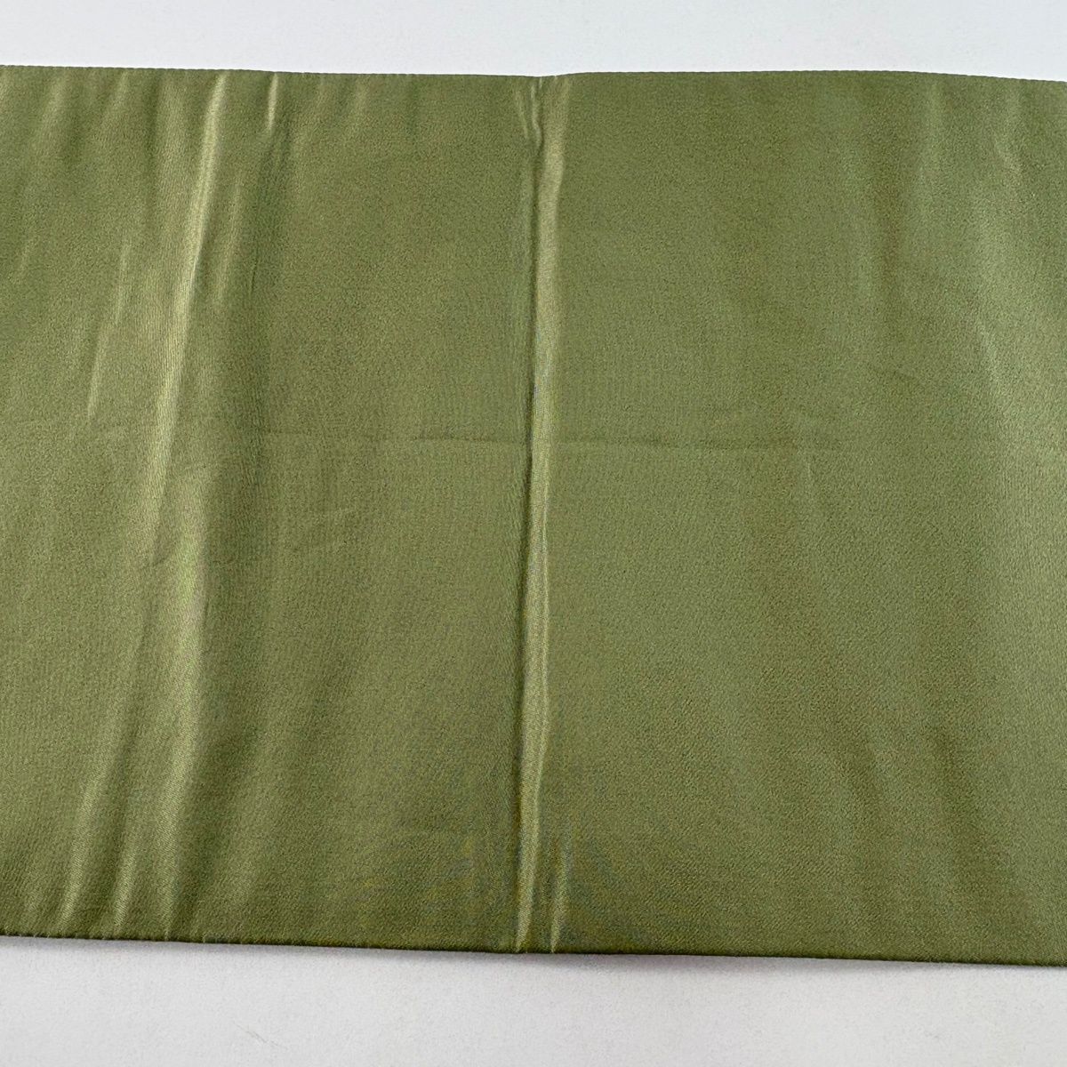 【美品】 袋帯 逸品 落款 北尾織物 有職錦 華文 向かい鳥 唐織 灰緑 全通 正絹 【中古】 【美品】 袋帯 逸品 落款 北尾織物 有職錦 華文 向かい鳥 唐織 灰緑 全通 正絹 【中古】