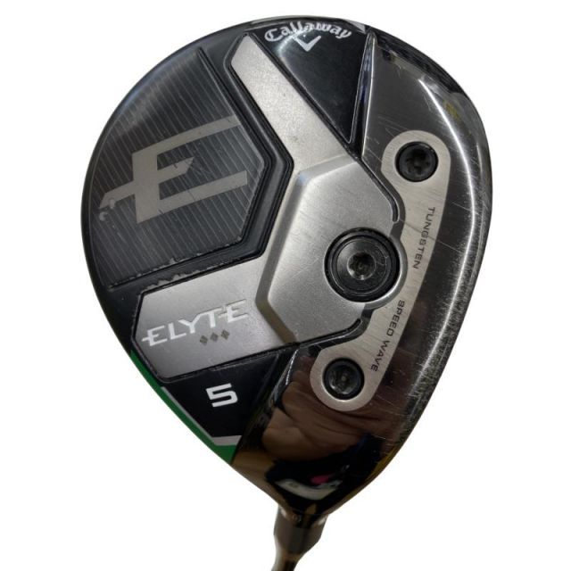 【中古】 キャロウェイ ELYTE ◆◆◆ 5W フェアウェイウッド FW TENSEI GREEN 60 for CW(ELYTE FW) (フレックスS) メンズ 男性用 右利き 右用 Cランク ゴルフクラブ