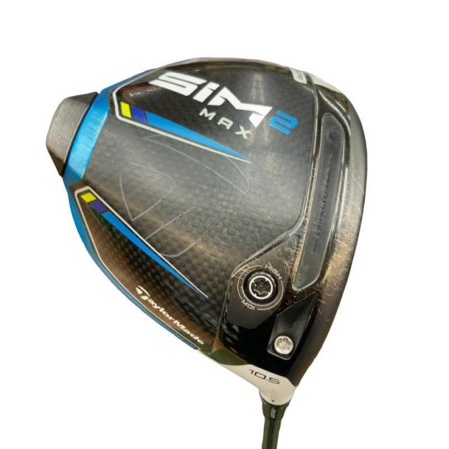 【中古】 テーラーメイド SIM2 MAX 10.5° ドライバー DR リシャフト (フレックスその他) メンズ 男性用 右利き 右用 Cランク ゴルフクラブ