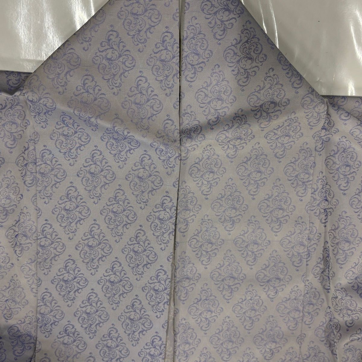 【美品】 付下げ 身丈151.5cm 裄丈63cm S 単衣 菱 幾何学 薄紫 正絹 逸品 【中古】 【美品】 付下げ 身丈151.5cm 裄丈63cm S 単衣 菱 幾何学 薄紫 正絹 逸品 【中古】